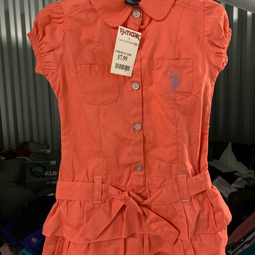Toddler Girl Polo Dress size 3T NWT